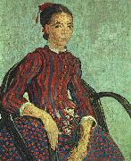 Vincent Van Gogh La Mousme, Sitting oil painting